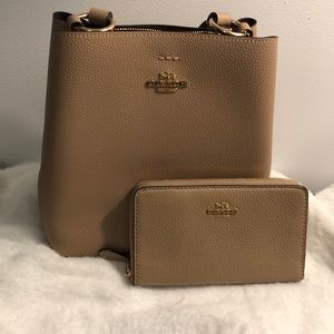 Coach Bucket Bag and Wallet